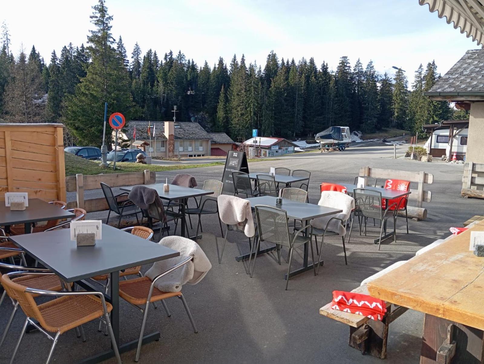 Chambre Double Doppelzimmer Camping Jaunpass Boltigen Exterior foto